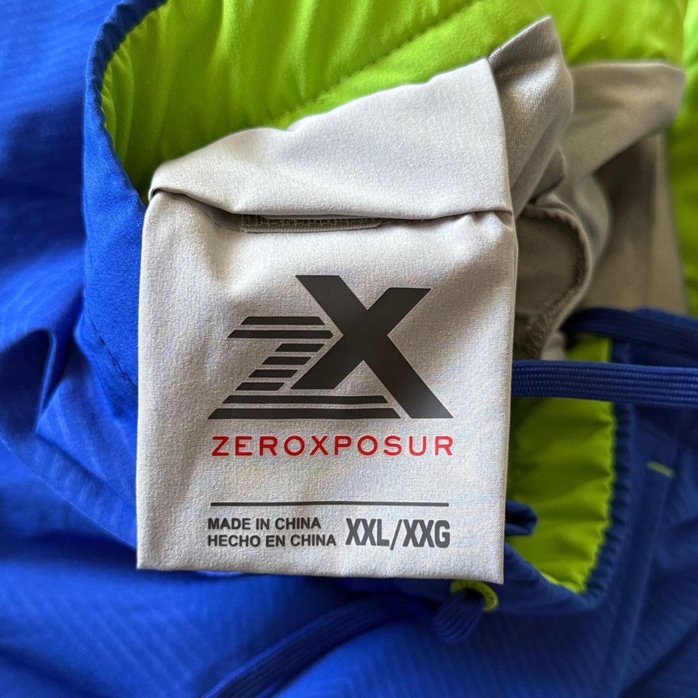 ZeroXposur Men's Electric Blue Board Swim Shorts - Picture 2 of 3